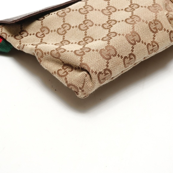 GUCCI Cream Canvas Shoulder Bag - Picture 5 of 13